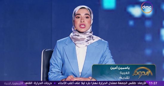 المتسابقة ياسمين أمين تبدع فى التقديم التليفزيونى ببرنامج "الدوم"