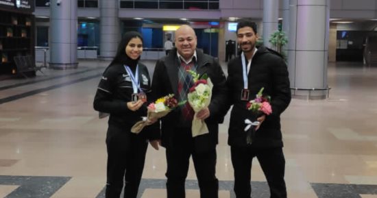 وصول منتخب الباراتايكوندو من تركيا متوجا بميداليات البطولة المفتوحة