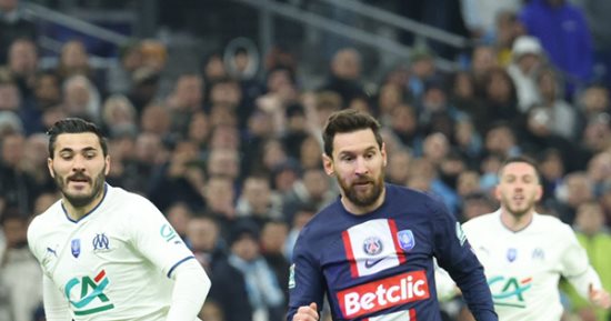 مارسيليا يُقصى باريس سان جيرمان من كأس فرنسا بنتيجة 2-1.. فيديو