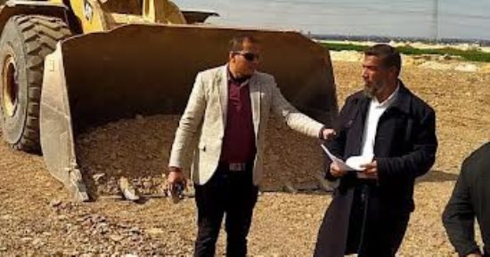 إيقاف حالة تعد بالبناء على مساحة 20 فدانا من أملاك الدولة ببنى مزار بالمنيا