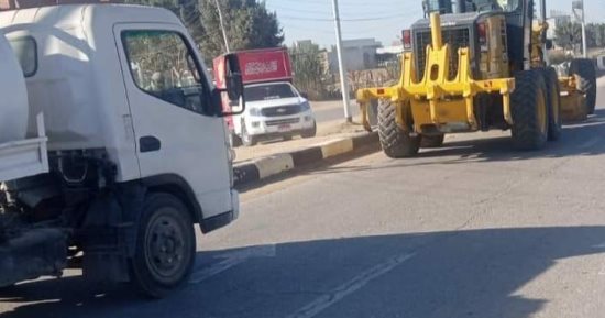 رئيس مدينة الفشن يتفقد وحدة المتغيرات المكانية لمواجهة التعديات على الأراضى