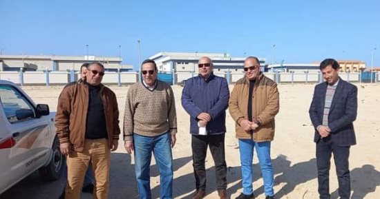محافظ شمال سيناء يتفقد المشروعات التنموية الجديدة بالعريش