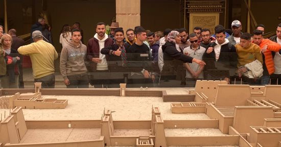 جامعة الزقازيق تشارك بوفد طلابى فى رحلة "اعرف بلدك" لمدينتى الأقصر وأسوان