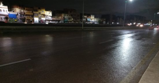 هطول أمطار خفيفة ومتوسطة على مناطق متفرقة من الإسكندرية 