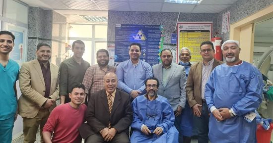  إجراء 2042 حالة قسطرة تشخيصية وعلاجية ونوعية خلال عام بمستشفى كفر الشيخ