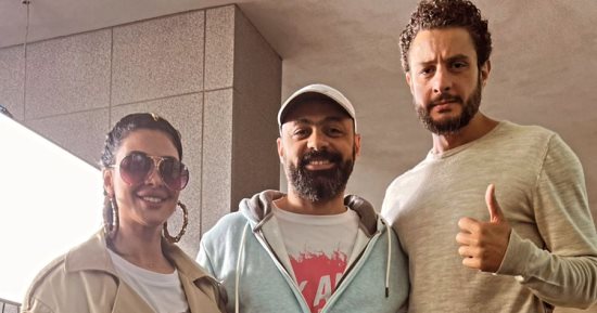 أحمد الفيشاوى وأسما سليمان بطلا فيلم "ورد ريحان" والتصوير فى أبو ظبى