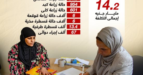 صحة المصريين فى عيون الدولة.. إنجازات مبادرة إنهاء قوائم الانتظار (إنفوجراف)