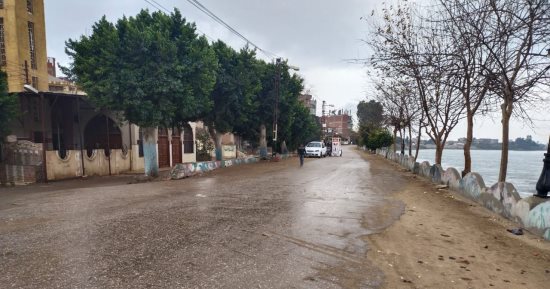 طقس القليوبية.. سقوط أمطار متوسطة والمحافظ يرفع حالة الطوارئ (صور)
