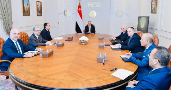 الرئيس السيسي يبحث التعاون مع "كوبولوزيس" اليونانية لتنفيذ مشروعات من الطاقة المتجددة