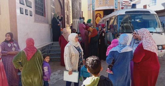 الكشف على 954 سيدة خلال قافلة صحة إنجابية فى بنى عبيد بالدقهلية 