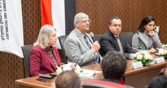 التخطيط  تعقد ندوة تعريفية لمبادرة شباب من أجل التنمية بالجامعة المصرية اليابانية 