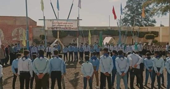 فرق مركز شباب بيلا تحصد المركز الأول فى التصفيات المحلية للمهرجان الكشفى