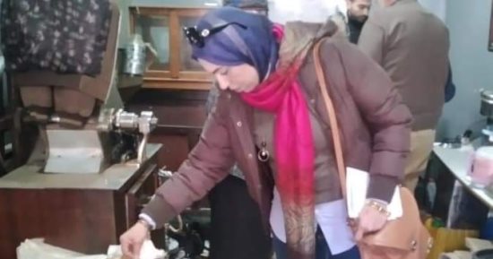تحرير 7 محاضر تموين وصحة لمحلات مخالفة بحى الجمرك فى الإسكندرية 