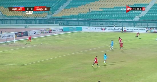طلائع الجيش يخسر أمام الداخلية بهدف نظيف فى الظهور الأول لعماد النحاس