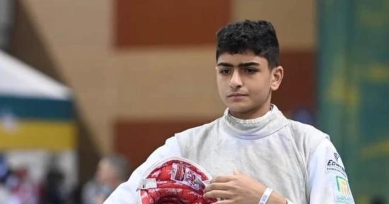 عبد الرحمن طلبة يحصد ذهبية بطولة البحر المتوسط للسلاح بكرواتيا