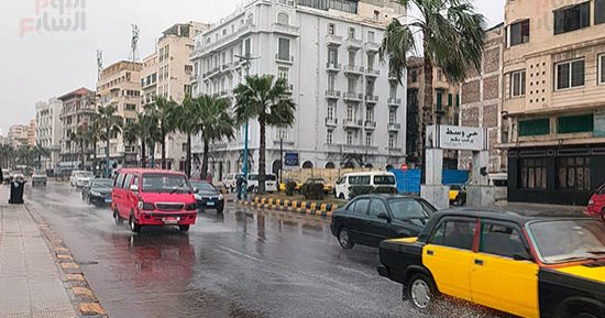 توقعات بهطول أمطار متوسطة على الإسكندرية غدًا 