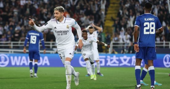 ريال مدريد يتفوق على الهلال 2 - 1 فى الشوط الأول بنهائي كأس العالم للأندية