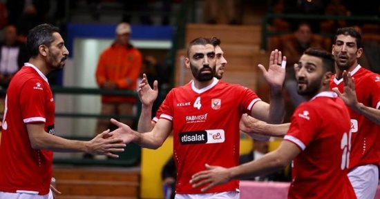 الأهلى يهزم الزمالك 0/3 فى ثالث جولات سوبر الطائرة