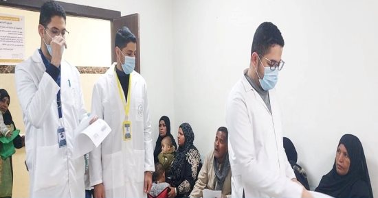 مستشفى حورس بأرمنت يطلق حملة "قدم سليم" لدعم مرضى السكر وتوعيتهم.. صور