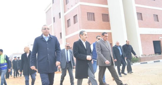 وزير التنمية المحلية ومحافظ الغربية يتفقدان مشروعات حياة كريمة بنهطاى.. صور 