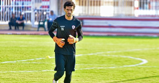 محمد عواد يعود لحراسة مرمى الزمالك فى مواجهة المريخ السودانى 