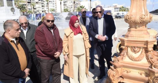 عادل الغضبان: تطوير منطقة الممشى السياحي لإعادة مكانة بورسعيد التاريخية