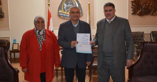رئيس جامعة الزقازيق يصدر عدة قرارات بتعيين وكلاء جدد ببعض بالكليات