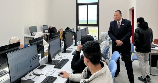 انطلاق اختبارات أساسيات التحول الرقمي بجامعة المنصورة الجديدة