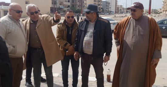 بدء إنشاء ميدان يحمل اسم "الشهداء" بحى المساعيد فى شمال سيناء.. صور