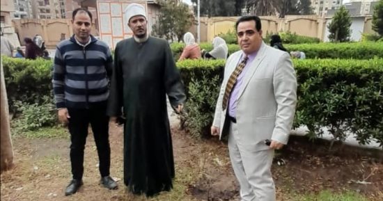 300 شجرة زيتون فى أول أيام الدراسة بالمعاهد الأزهرية بكفر الشيخ.. صور