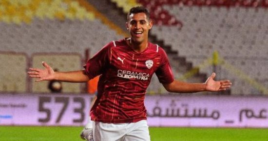 سيراميكا يتقدم على المصرى بهدف أحمد ريان فى الشوط الأول