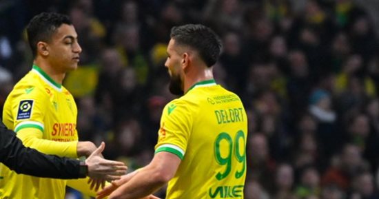 مصطفى محمد على مقاعد بدلاء نانت ضد ستاد ريمس فى الدورى الفرنسى