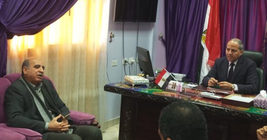 وكيل تعليم كفر الشيخ ومدير الأبنية يناقشان سبل التعاون ومتابعة إنشاء المدارس