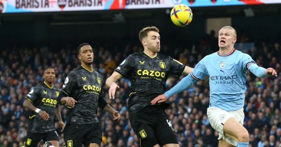 مانشستر سيتي يكتسح أستون فيلا 3-1 في الدوري الإنجليزي