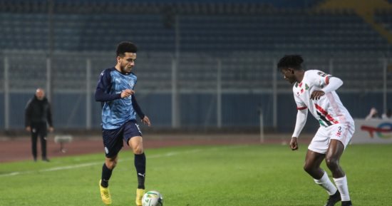 بيراميدز يتعادل أمام الجيش الملكى 1-1 فى الشوط الأول بالكونفدرالية