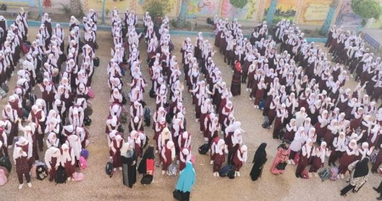 انتظام الدراسة فى مدارس محافظة الدقهلية بأول أيام الفصل الدراسى الثانى
