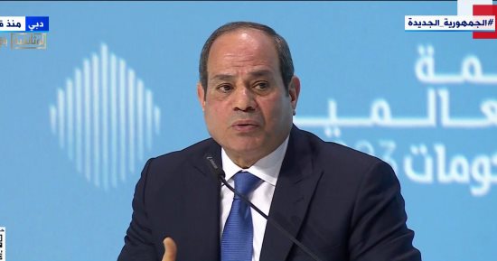 الرئيس السيسي: تطوير قطاع النقل تكلف 2 تريليون جنيه