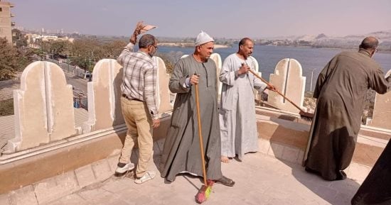 وكيل أوقاف المنيا: حملة نظافة مكبرة تحت شعار كلنا فى خدمة بيوت الله.. صور