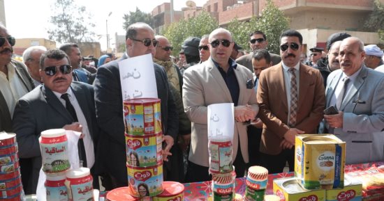 محافظ بنى سويف يتفقد شادر "الفنت" ضمن سلسة "أهلا رمضان"