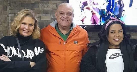 يسرا فى رأس البر لتصوير مشاهد من مسلسل" حمد الله على السلامة"