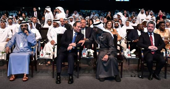الرئيس السيسي: طلبت من الشيخ محمد بن زايد مزيدا من الدعم لسوريا