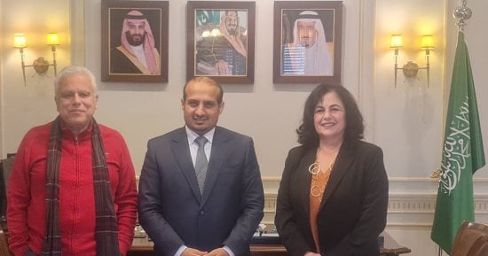 قنصل السعودية بالإسكندرية يستقبل مدير الأوبرا لبحث التعاون المشترك