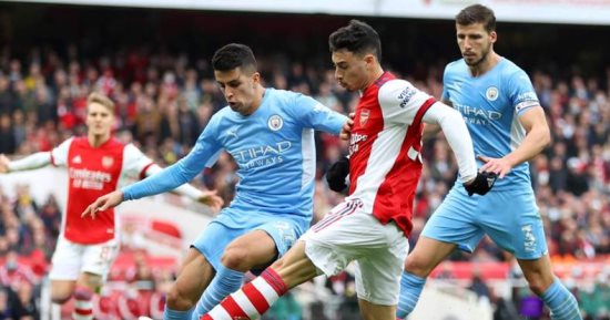 مانشستر سيتى يهدد صدارة أرسنال لجدول ترتيب الدورى الإنجليزى اليوم