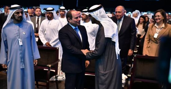 القمة العالمية للحكومات تناقش التحديات المستقبلية فى اليوم الثانى للفعاليات.. اهتمام خليجى بكلمة الرئيس السيسي حول العلاقات الأخوية مع الخليج.. وزير طاقة الإمارات: تجربة مصر رائدة وحضور الرئيس السيسي تشريف لنا