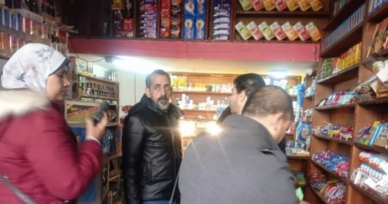 تحرير 19 محضرا في حملة تموينية على الأسواق بالمنتزه بالإسكندرية 