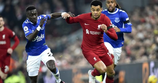 ليفربول ضد إيفرتون.. جاكبو يسجل هدف الريدز الثاني في الدقيقة 49