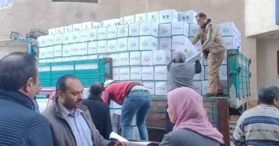 تضامن دمياط تعلن توفير 690 كرتونة مواد غذائية للأسر الأولى بالرعاية 
