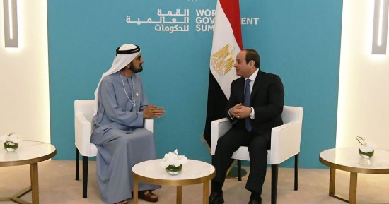 الرئيس السيسي يلتقى حاكم دبى.. ويؤكد: تقدم وازدهار الإمارات يشكل تجربة ملهمة