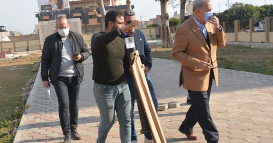 محافظ القليوبية يتابع أعمال تطوير المرحلة الثانية من شارع فريد ندا
