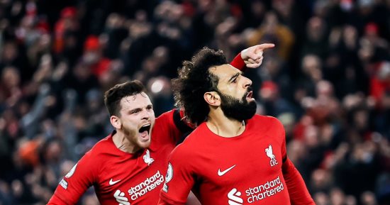 ليفربول يحسم ديربي الميرسيسايد أمام إيفرتون بهدفي محمد صلاح وجاكبو.. فيديو
